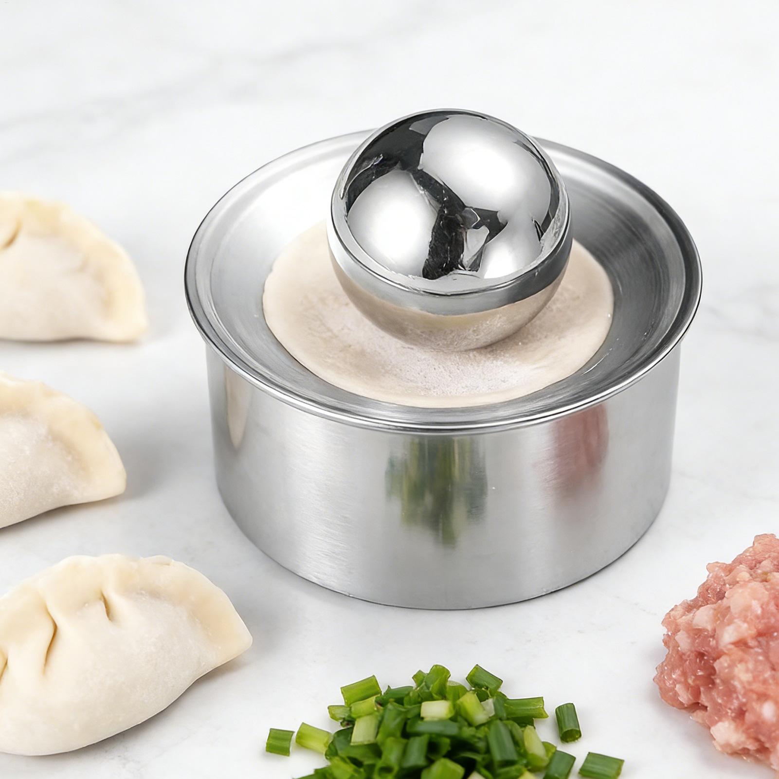 Kitchen Gadgets Dumpling Maker - Macchina Manuale per Pressare Sfoglie di