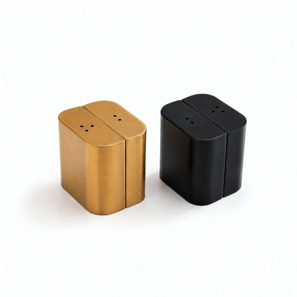 Kitchen Gadgets Gold - Contenitore per spezie in acciaio inossidabile