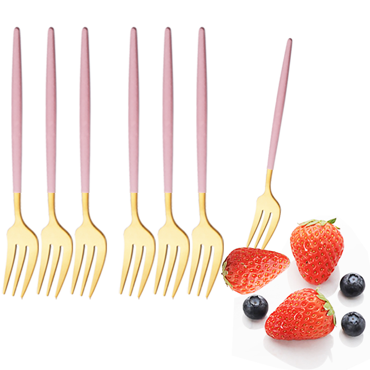 6 pezzi set di stoviglie in or - Kitchen Gadgets Gold recensione e prezzo